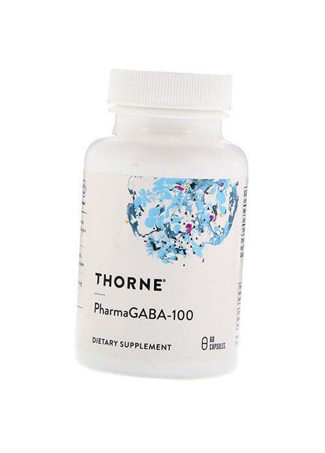 PharmaGABA-100 60капс Thorne Research (275468804)