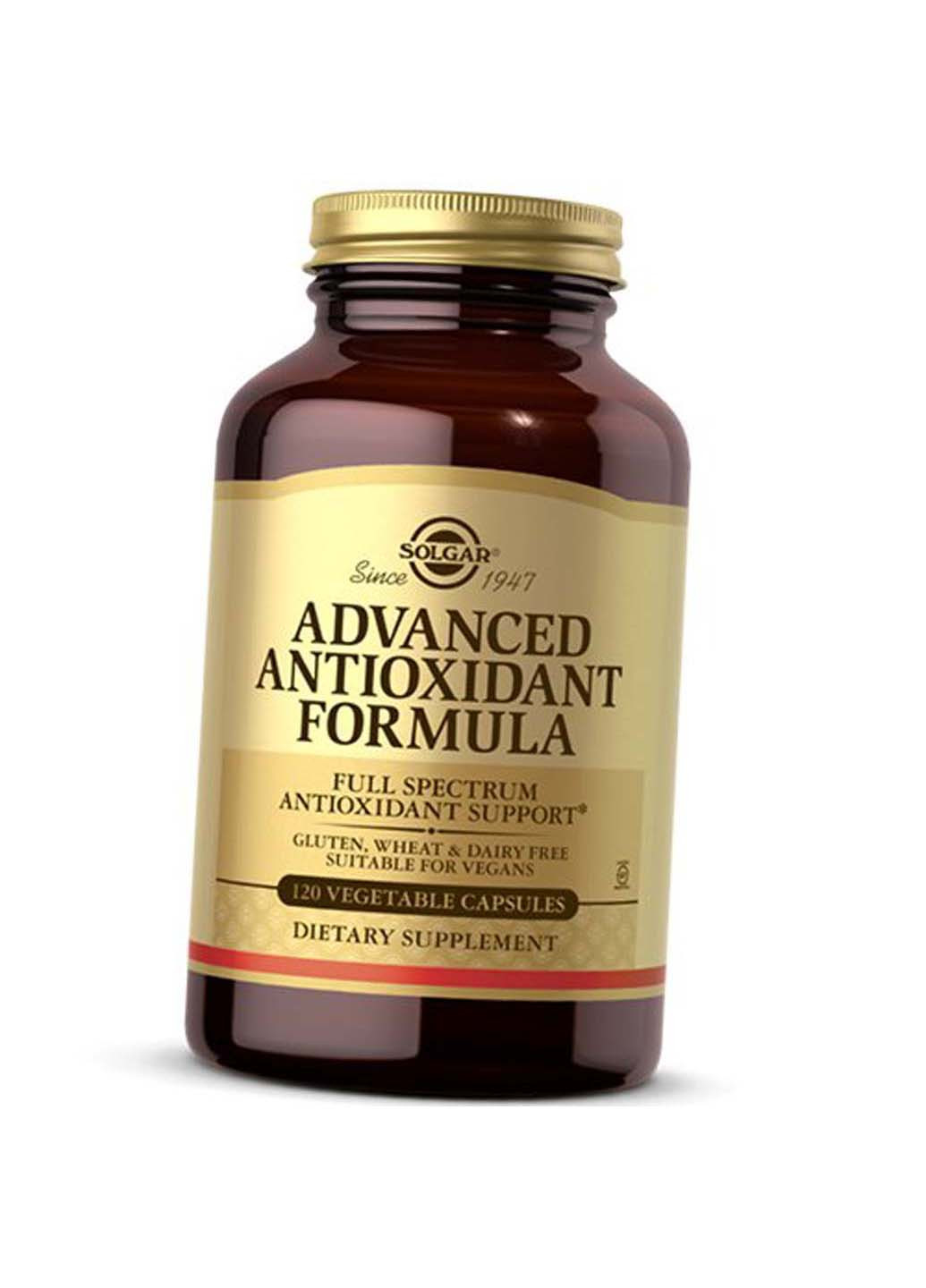 Антиоксидантна формула Advanced Antioxidant Formula 120вегкапс Solgar (275469427)
