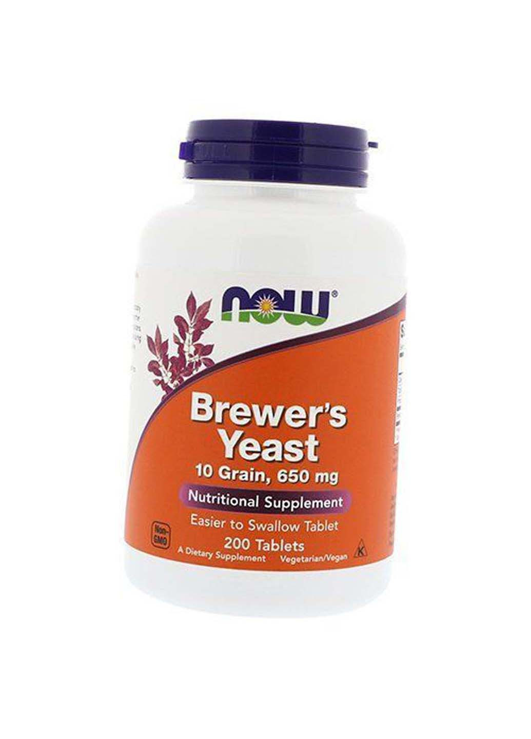 Brewer's Yeast 650 200таб Now Foods (275469466)