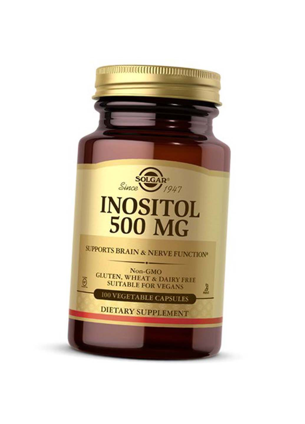 Инозитол Inositol 500 100вегкапс Solgar (275468521)