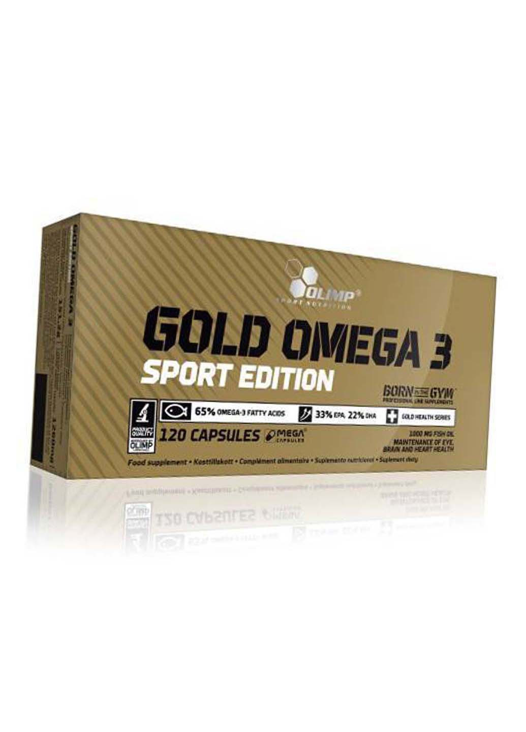 Gold Omega-3 Sport 120гелкапс Olimp Sport Nutrition (275468788)