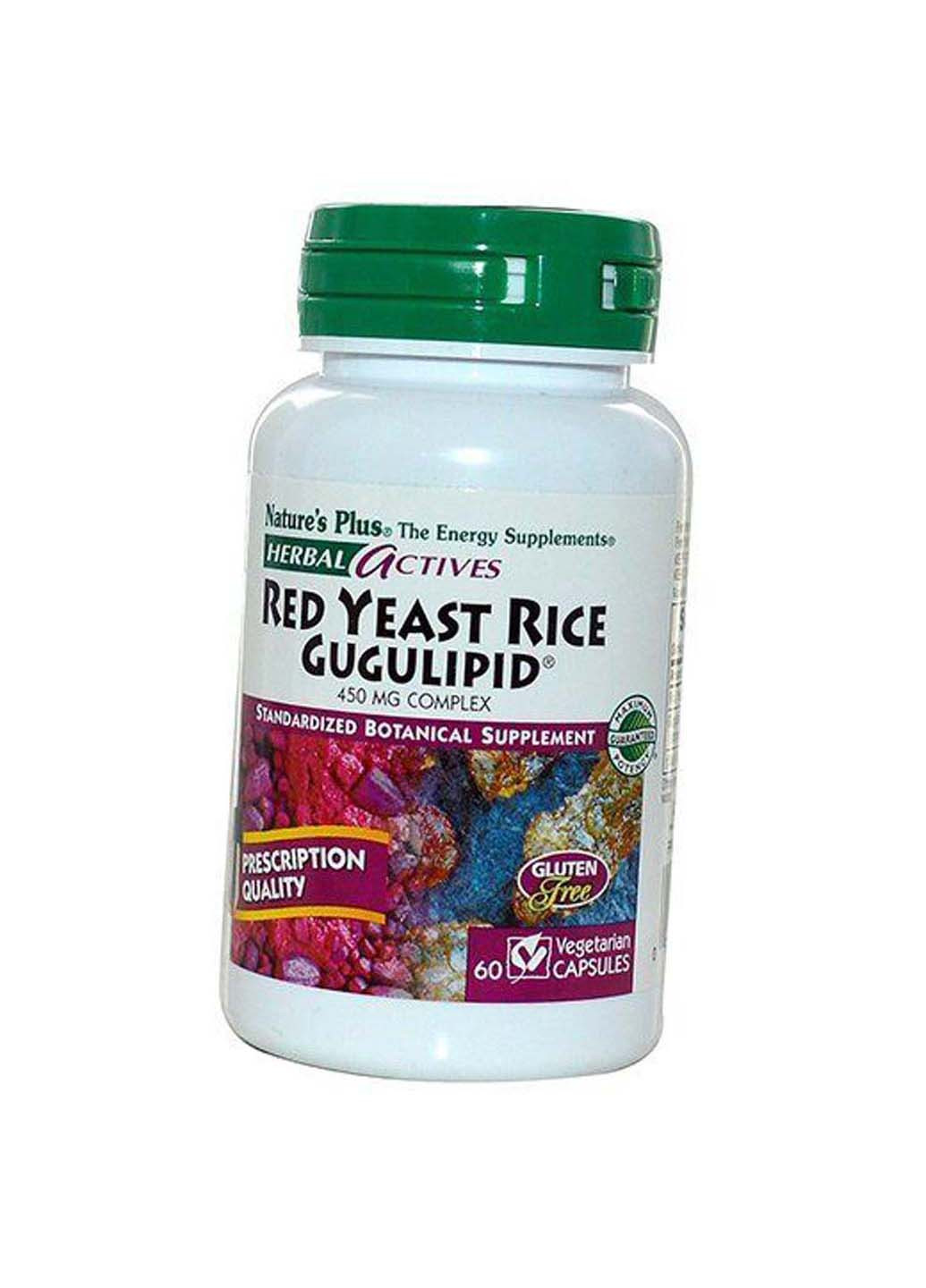 Red Yeast Rice Gugulipide 60вегкапс Nature's Plus (275469320)