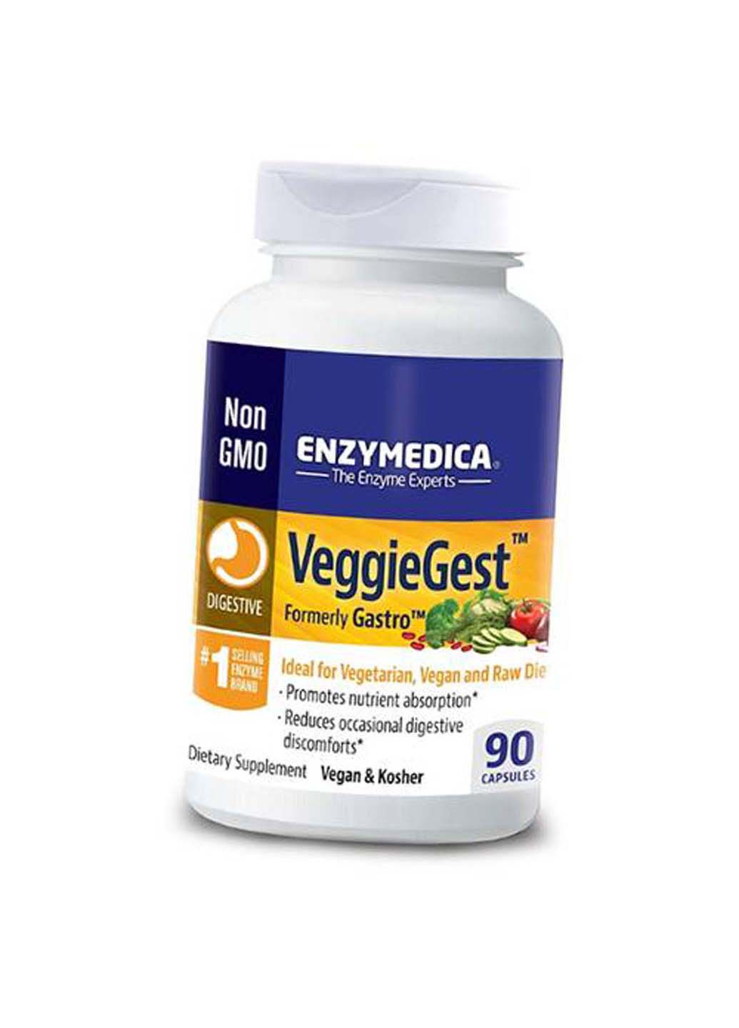 VeggieGest 90капс Enzymedica (275468955)