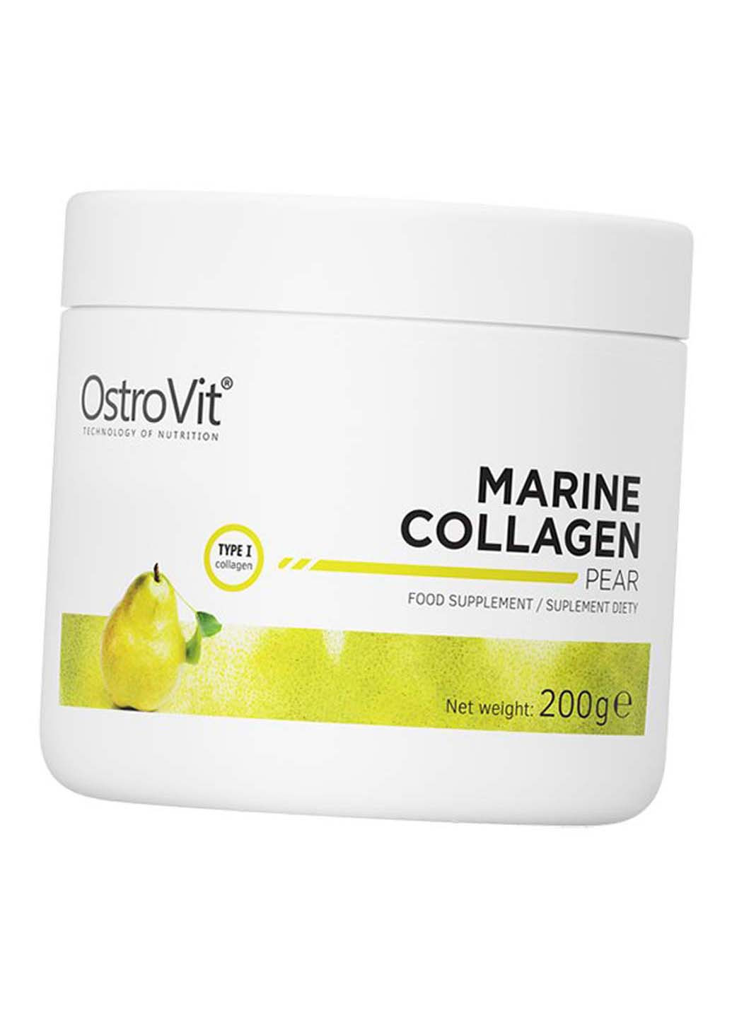 Морской коллаген Marine Collagen 200г Груша Ostrovit (275468714)