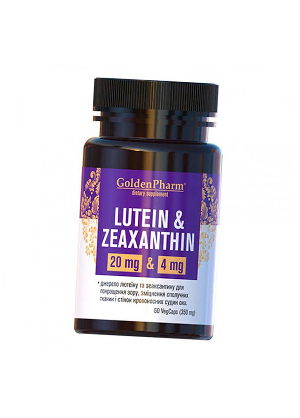 Лютеин и Зеаксантин Lutein & Zeaxanthin 60вегкапс Golden (275468365)