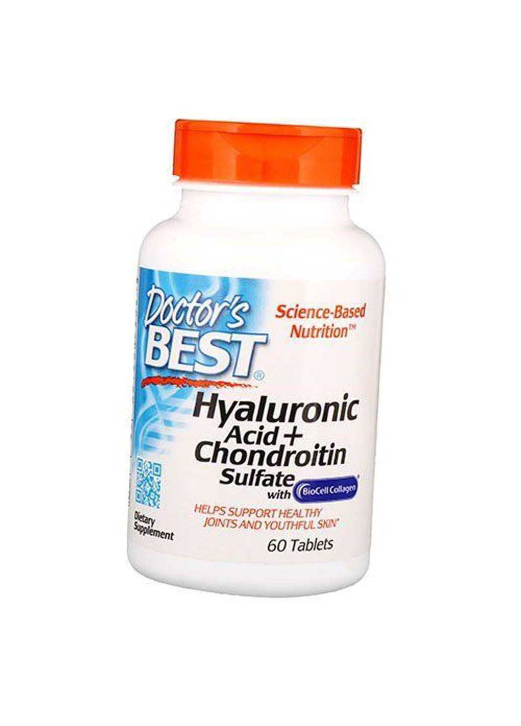 Hyaluronic Acid with Chondroitin with BioCell 60таб Doctor's Best (275468392)