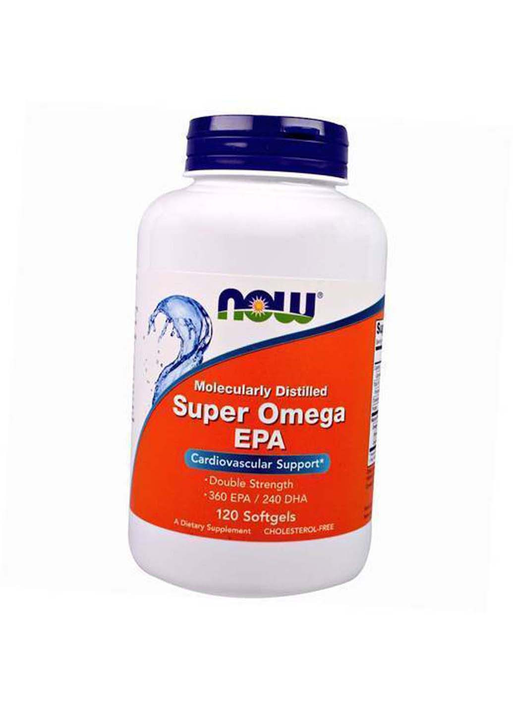 Super Omega EPA 120 гелкапс Now Foods (275469450)
