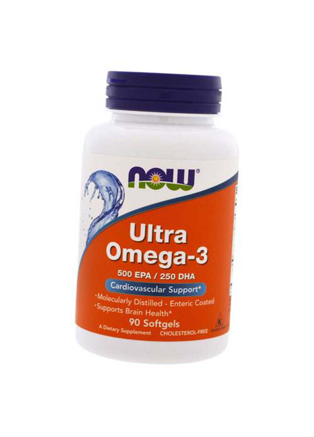 Ultra Omega-3 90гелкапс Now Foods (275468602)