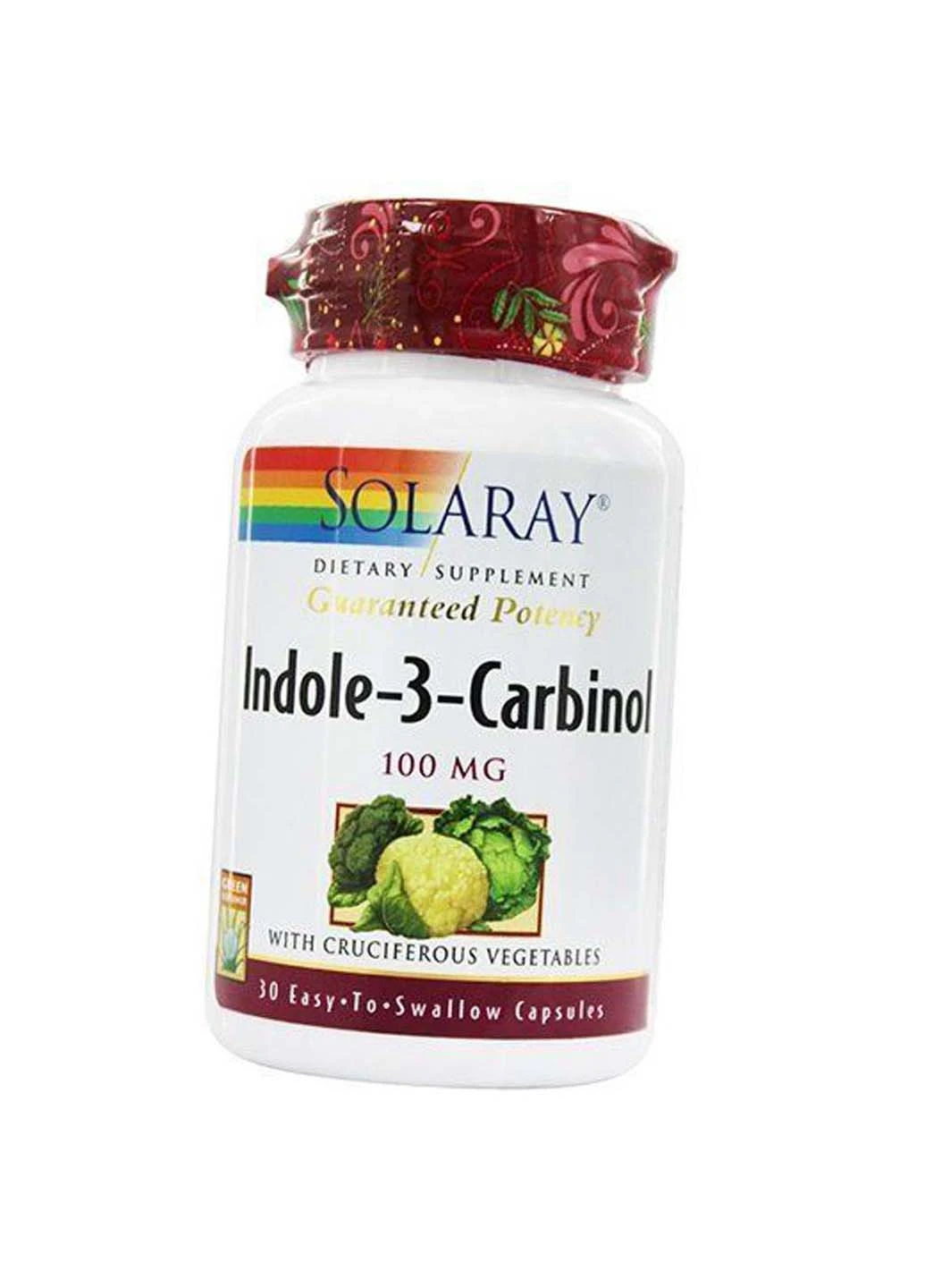 Indole-3-Carbinol 100 30капс Solaray (275468864)