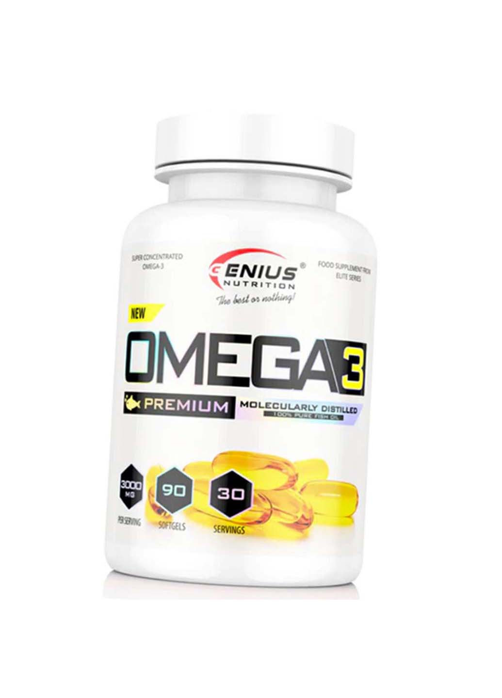 Омега 3 Omega-3 90гелкапс Genius Nutrition (275469269)