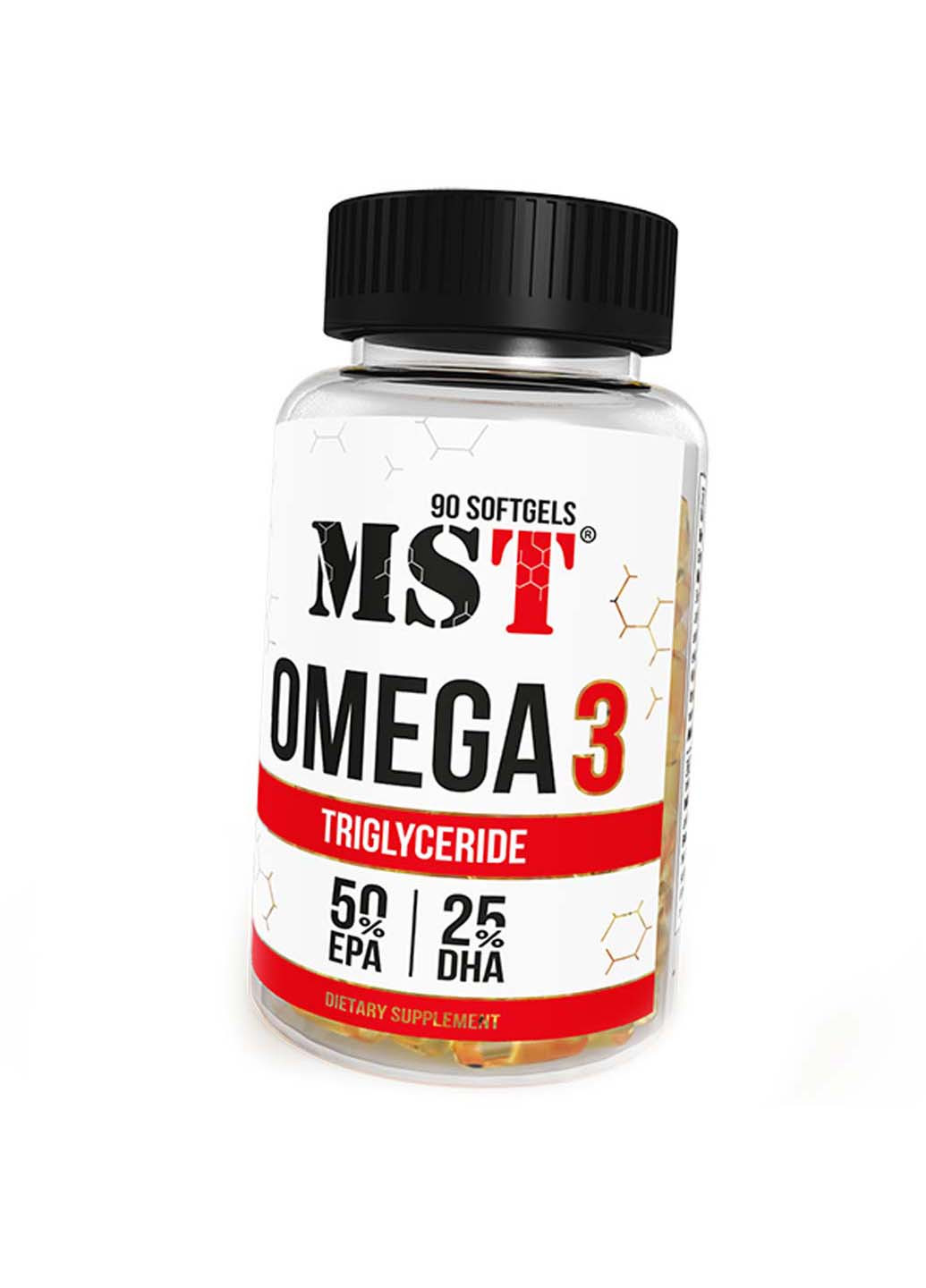 Триглицериды Омега 3 Omega 3 Triglyceride 90гелкапс MST (275468433)