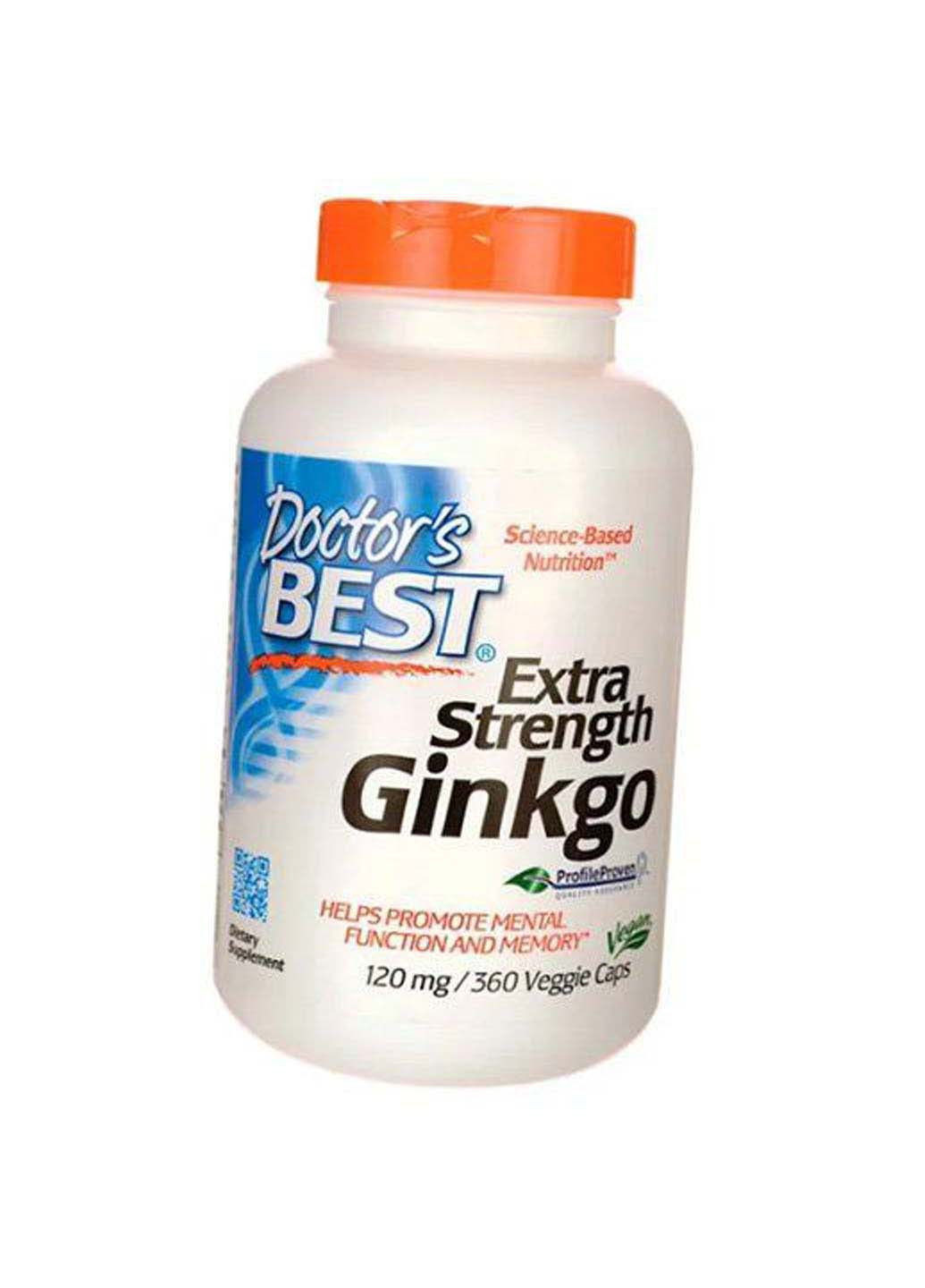 Extra Strength Ginkgo 120 360вегкапс Doctor's Best (275468400)