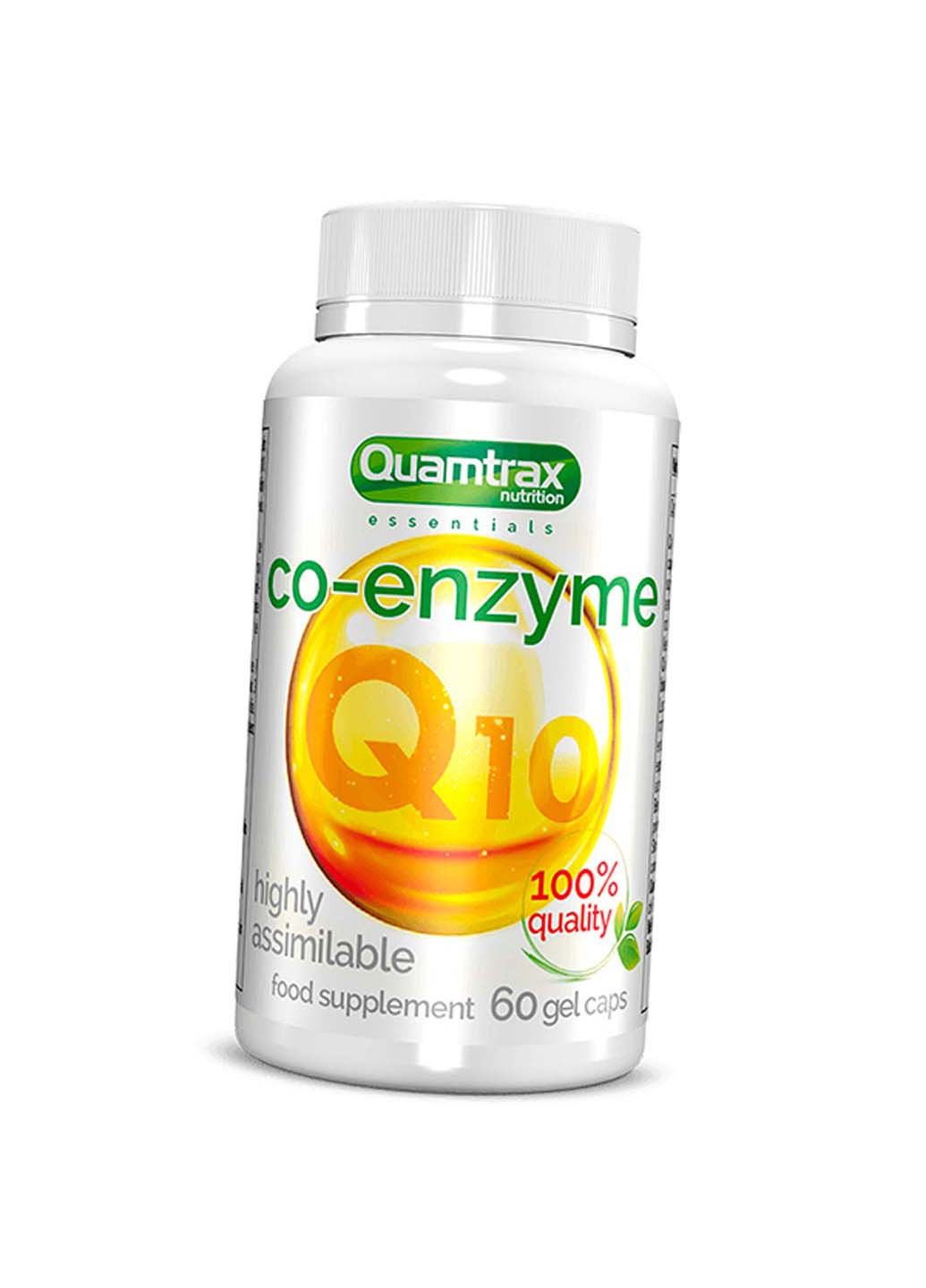 Коензим Q10 в капсулах Co-Enzyme Q10 30 60гелкапс Quamtrax (275469684)