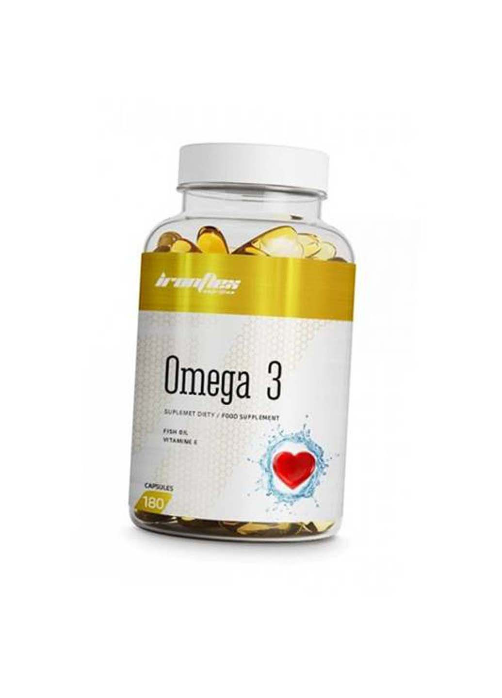 Жирные кислоты Омега 3 Omega 3 180гелкапс Iron Flex (275469668)