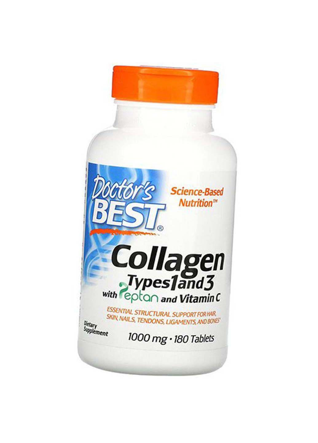 Collagen Types 1 & 3 1000 180таб Doctor's Best (275469373)