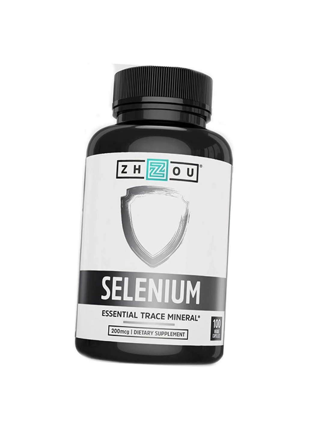 L-Селенометионин Selenium 200 100вегкапс Zhou Nutrition (275469682)