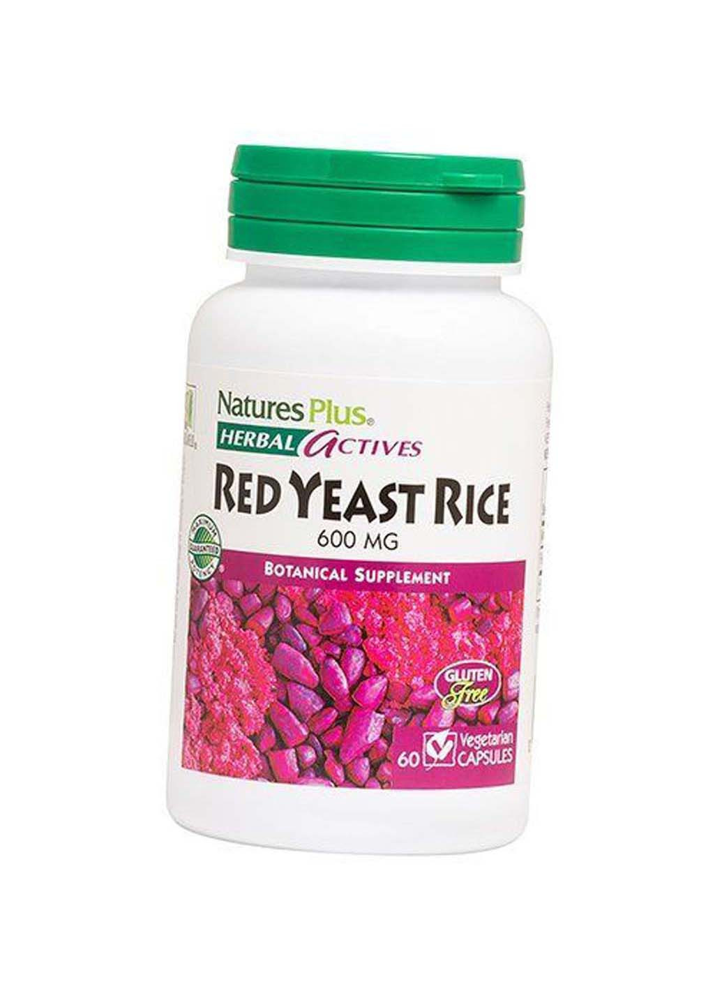 Red Yeast Rice 600 Caps 60вегкапс Nature's Plus (275469310)