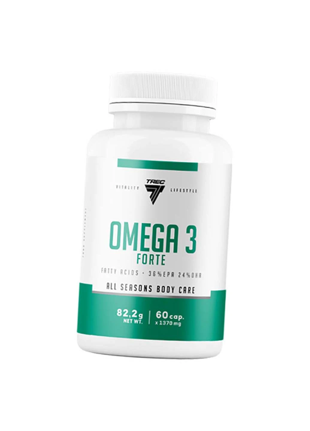 Омега 3 у капсулах Omega 3 Forte 60гелкапс Trec Nutrition (275469170)