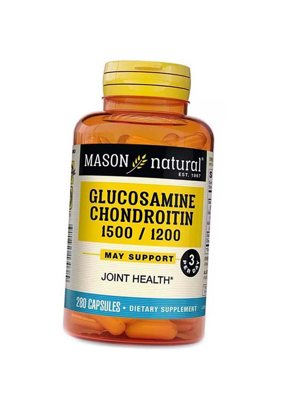 Глюкозамін Хондроїтин Glucosamine Chondroitin 280капс Mason Natural (275469104)