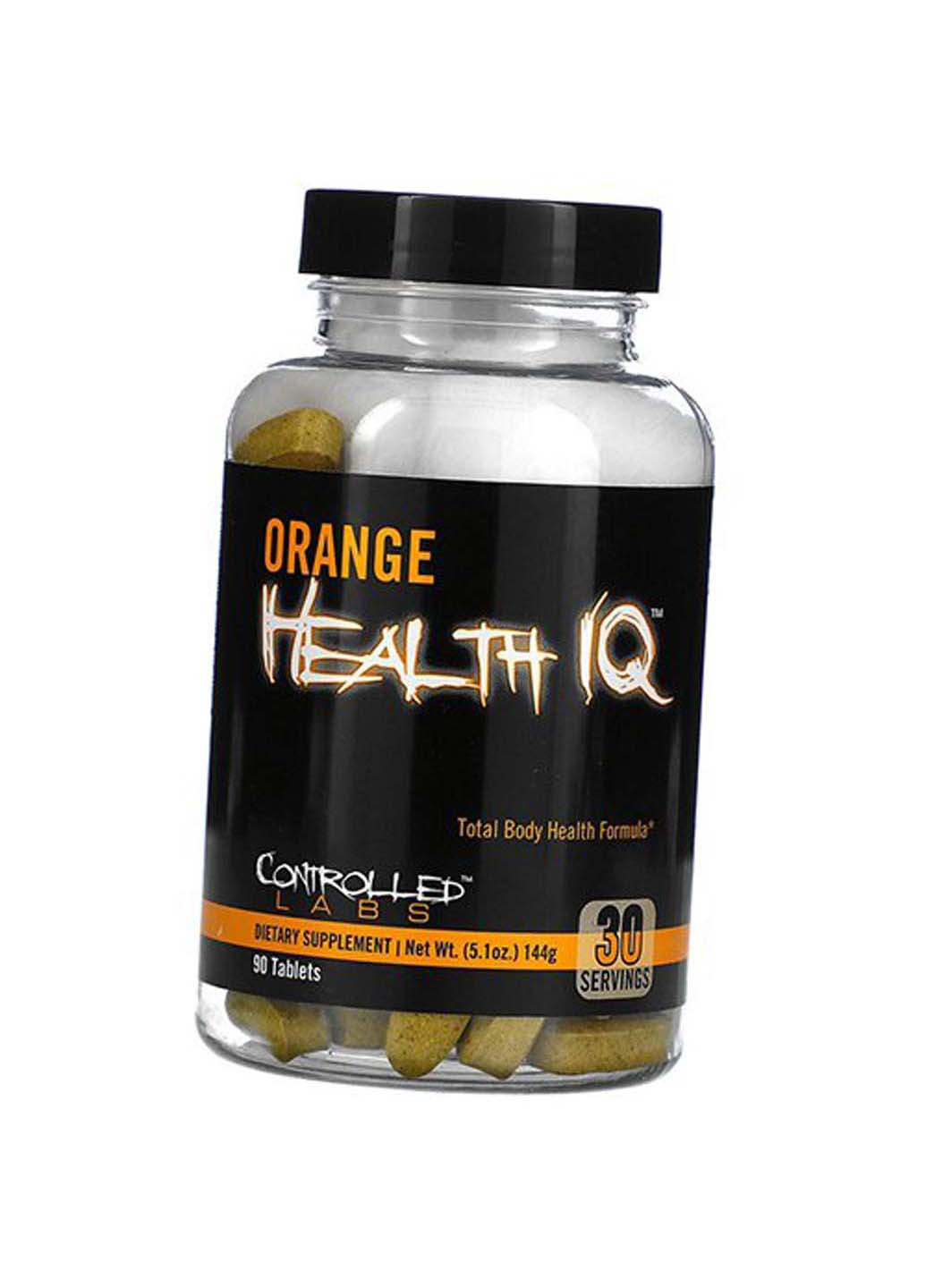 Комплекс для поддержания здоровья организма Orange Health IQ 90таб Controlled Labs (275469676)
