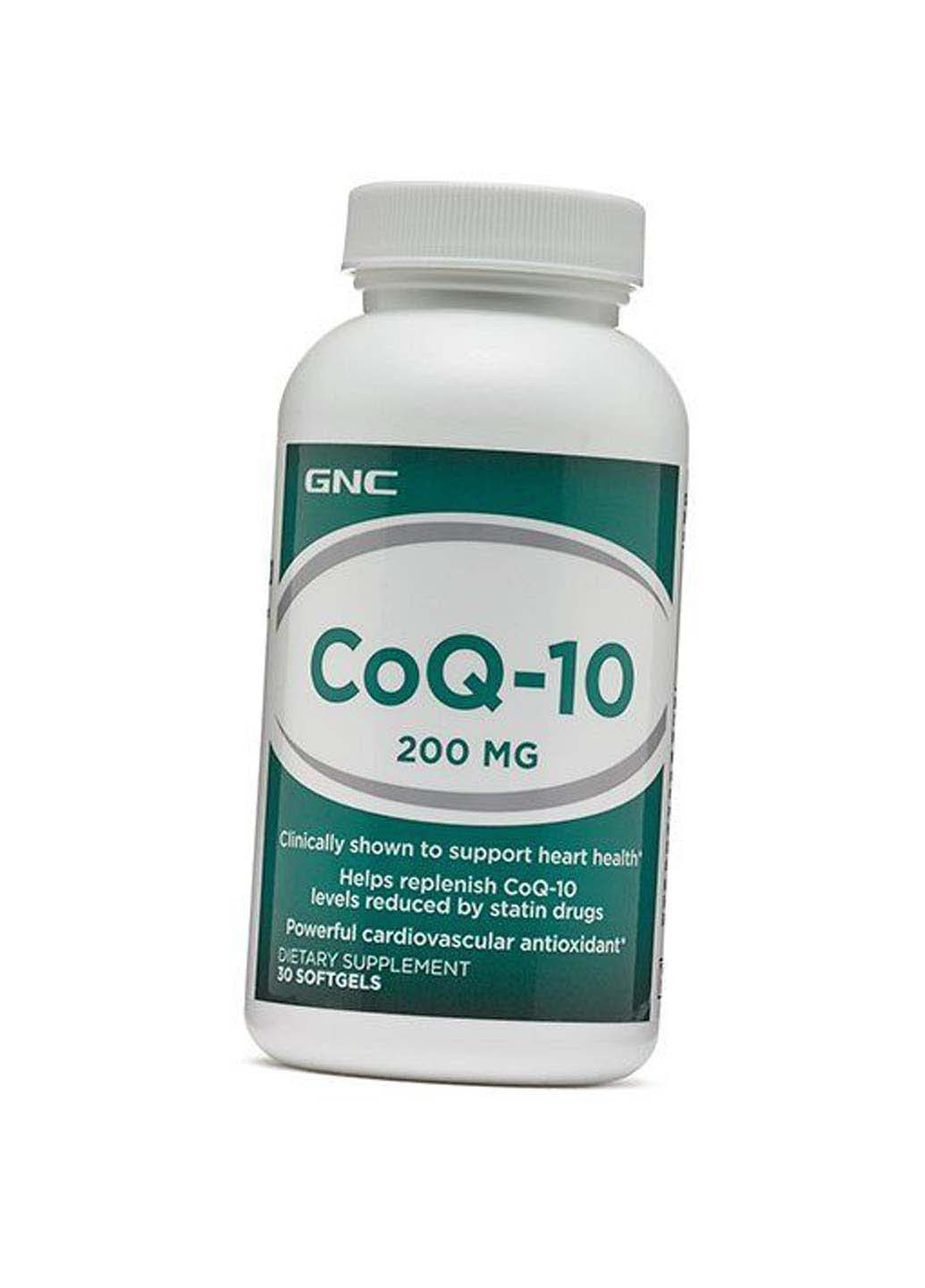 Коензим CoQ-10 200 30гелкапс GNC (275469361)