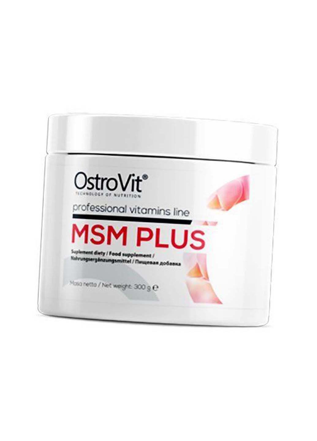 Метилсульфонілметан та Глюкозамін MSM Plus 300г Ostrovit (275468676)