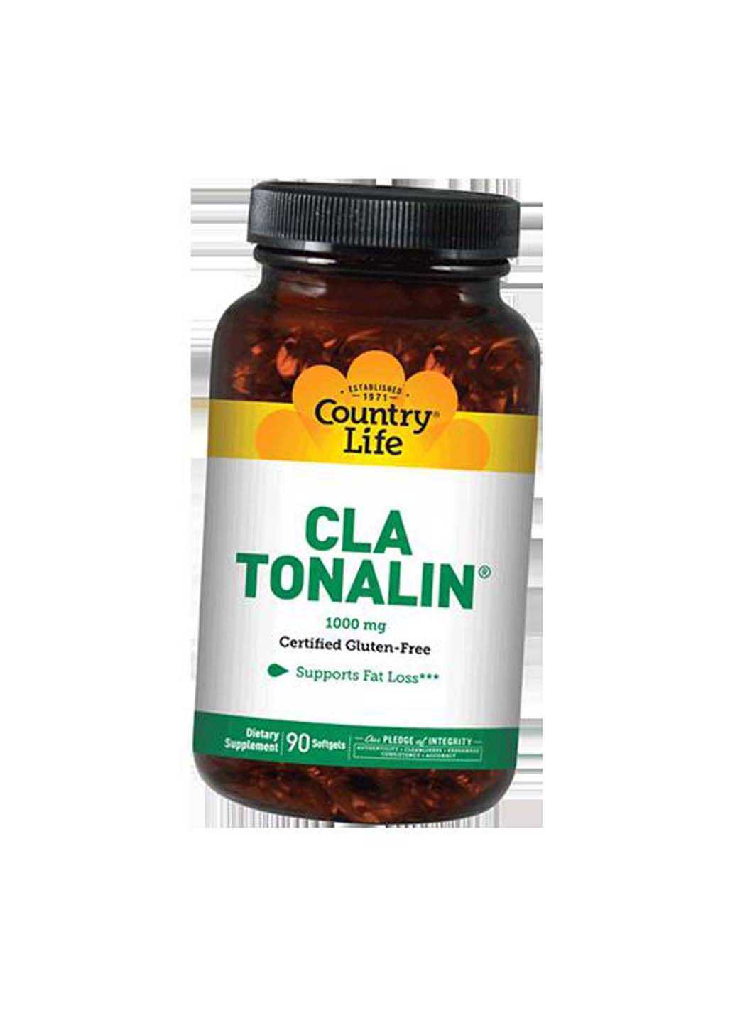 Конъюгированная линолевая кислота Тоналин CLA Tonalin 90гелкапс Country Life (275468427)