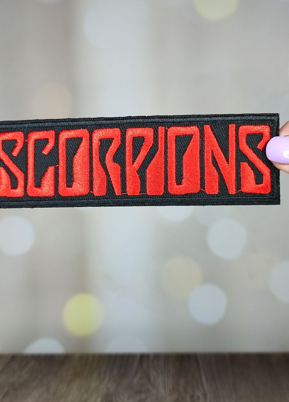Нашивка, патч "Scorpions. Скорпіонс" (Наш0025) Westwood Decor (275646900)