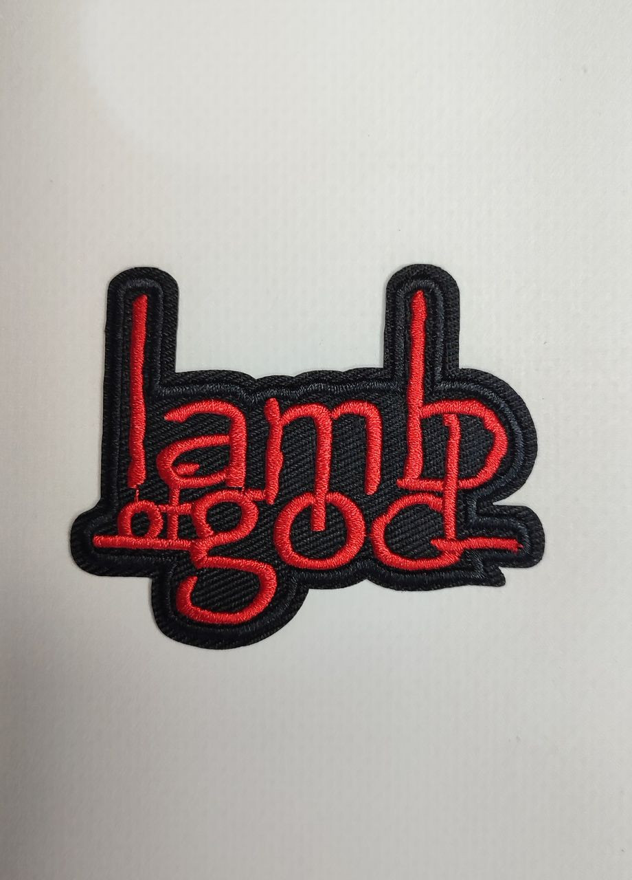 Нашивка, патч "Lamb of God" (Наш0054) Westwood Decor (275646897)
