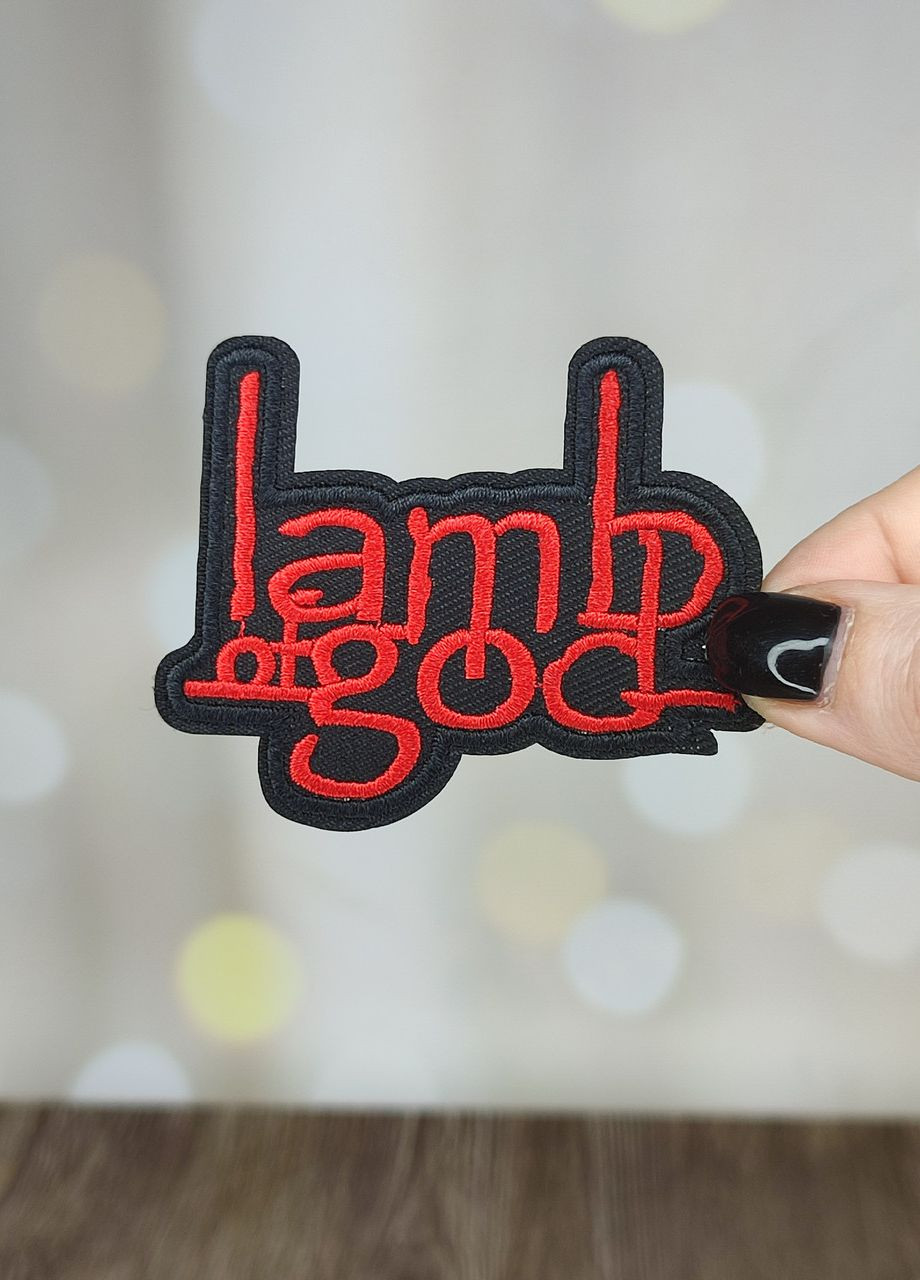 Нашивка, патч "Lamb of God" (Наш0054) Westwood Decor (275646897)