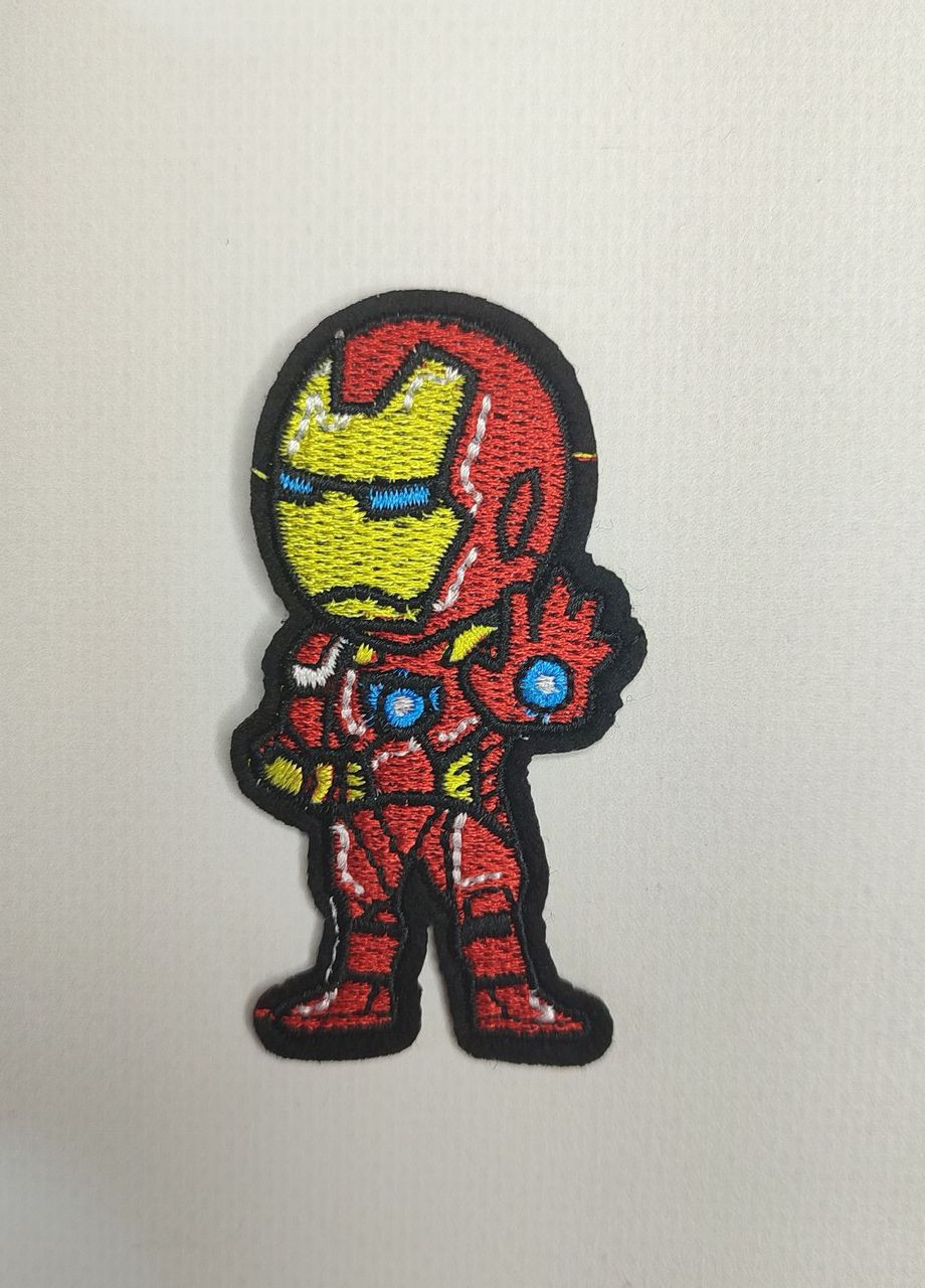 Нашивка, патч "Залізна людина. Iron Man. Марвел. Marvel" (Наш0040) Westwood Decor (275646921)