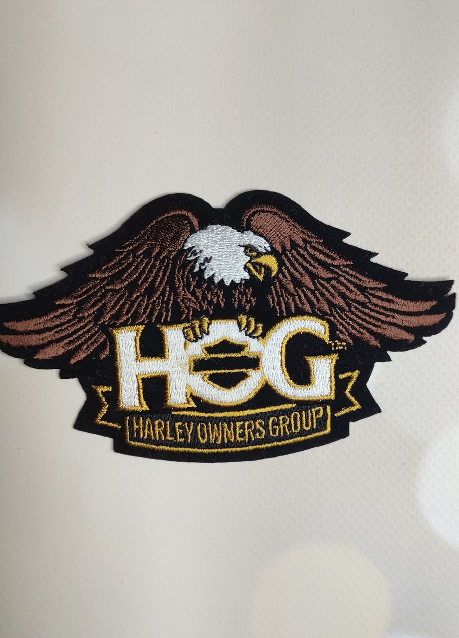 Нашивка, патч "Harley Davidson. HOG. Harley Owners Group" (Наш0116) Westwood Decor (275646876)