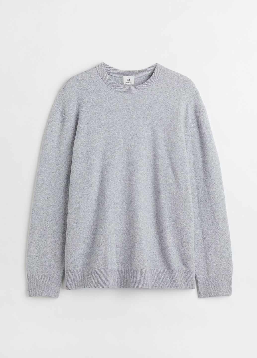 Сірий зимовий светр H&M