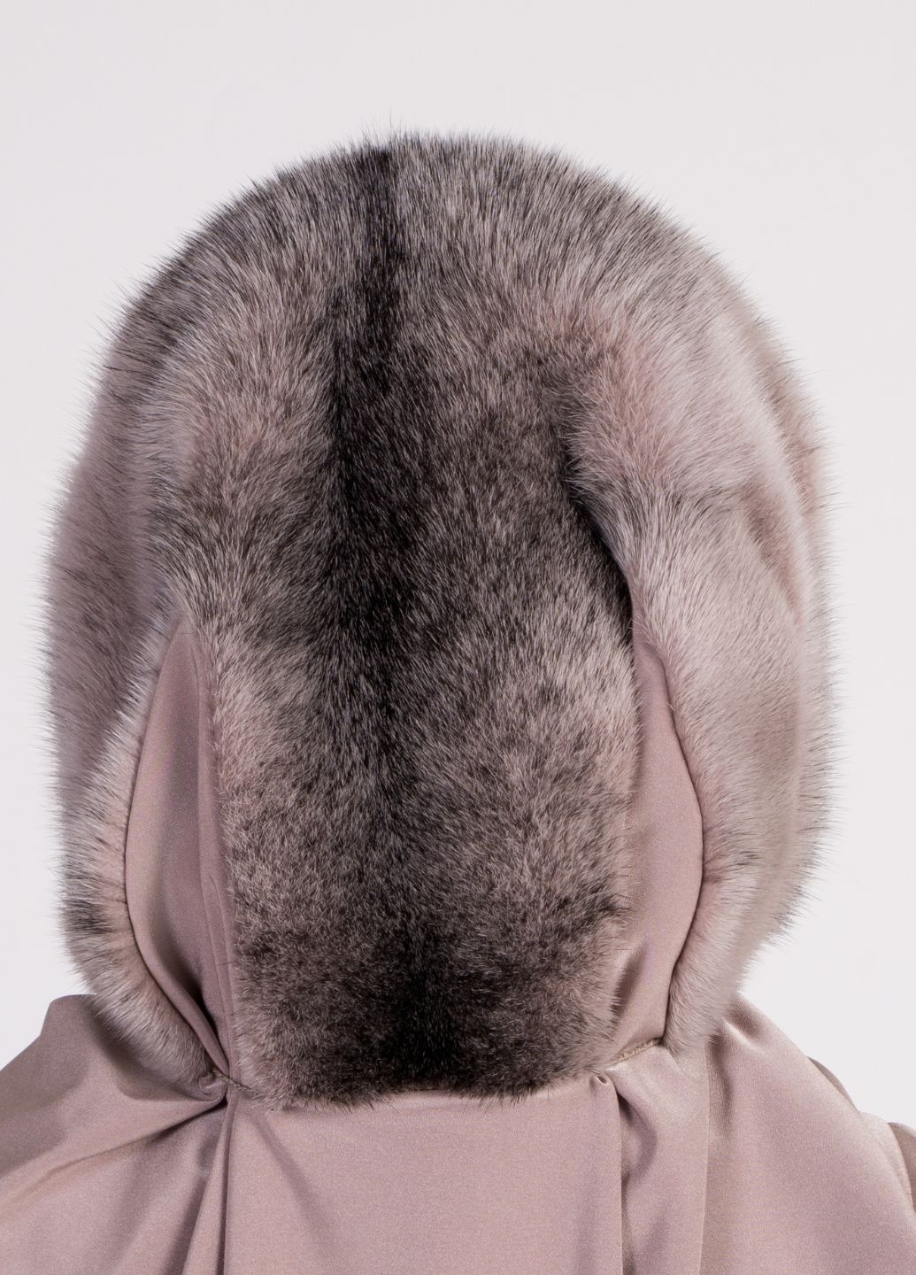 Жіноча зимова норкова хустка на голову з натурального хутра Меховой Стиль паук (275796904)