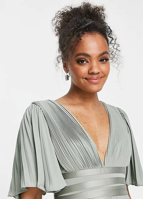 Оливкова (хакі) сукня Asos