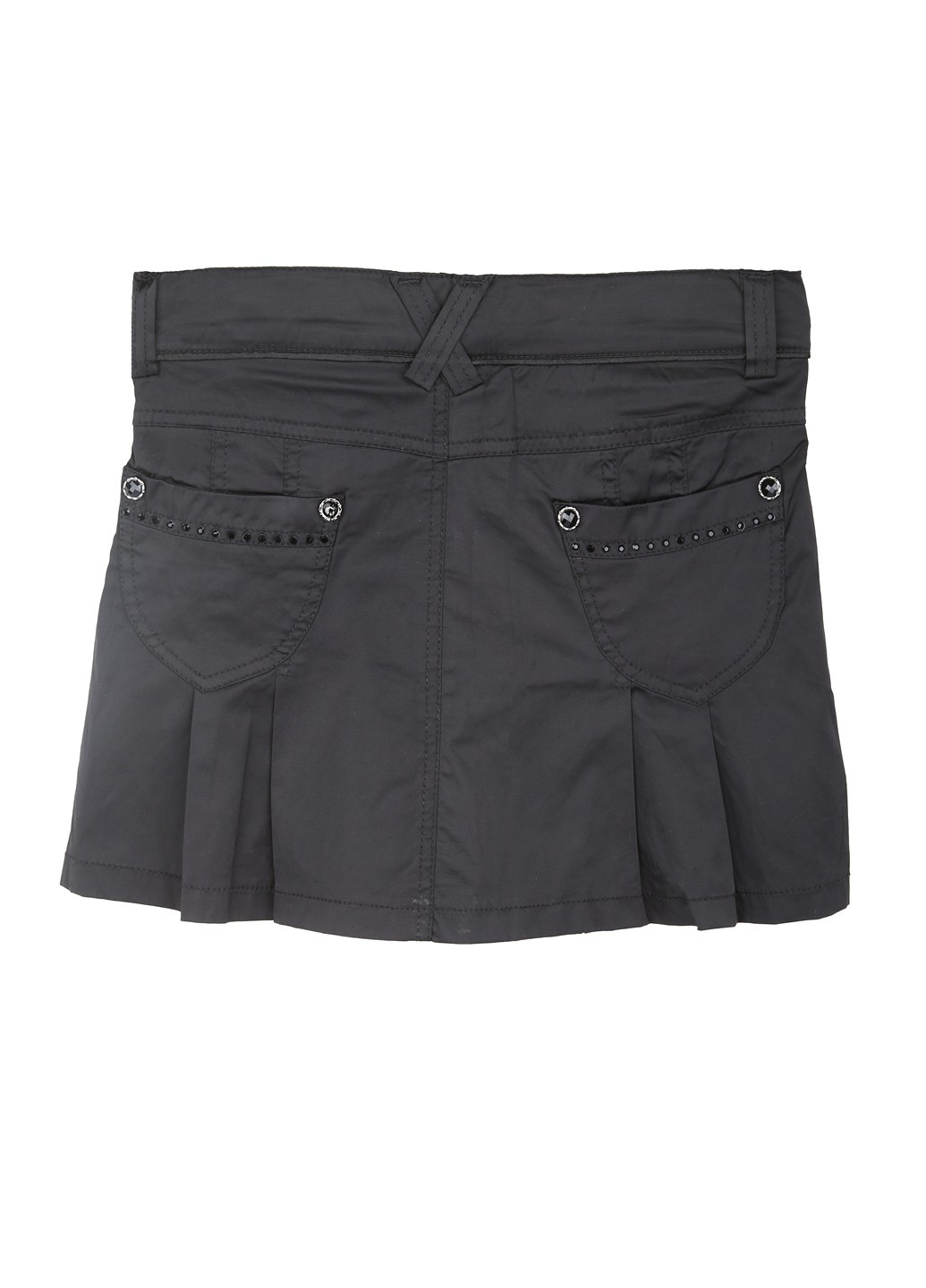 Черная кэжуал однотонная юбка Mtp