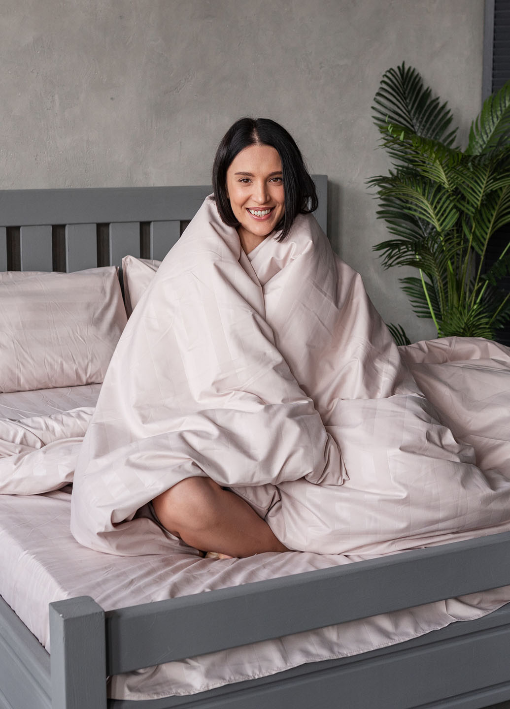 Комплект постільної білизни Страйп (двоспальний) Homedec - (275929816)