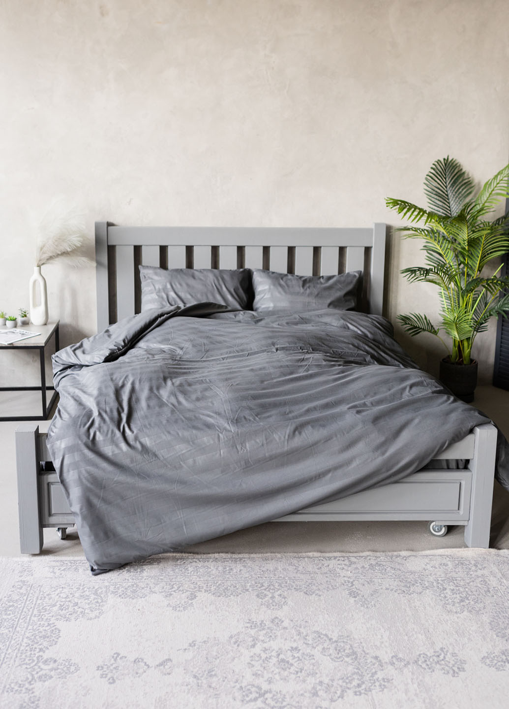 Комплект постільної білизни Страйп (півторачний) Homedec - (275929817)