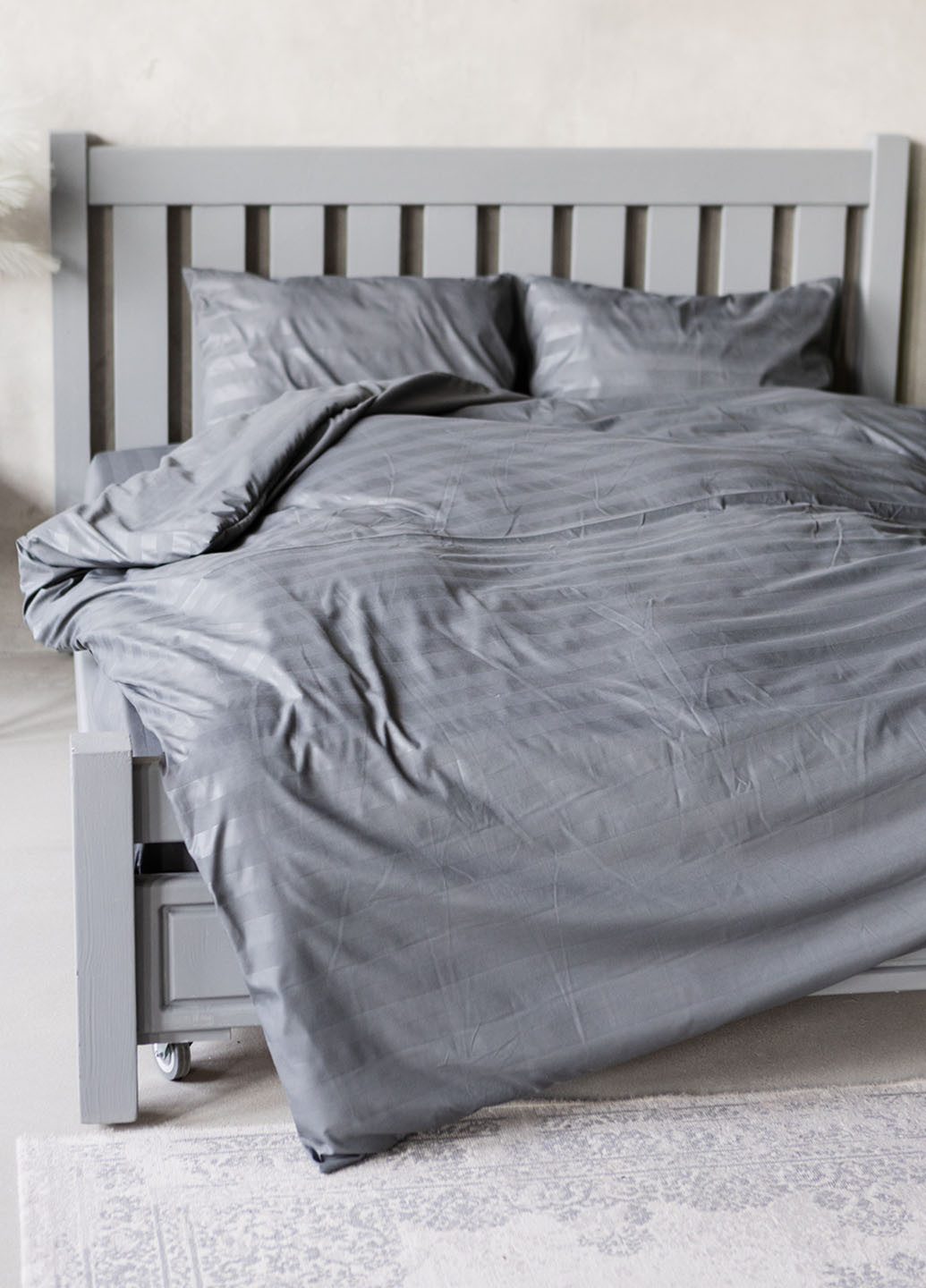 Комплект постільної білизни Страйп (півторачний) Homedec - (275929817)