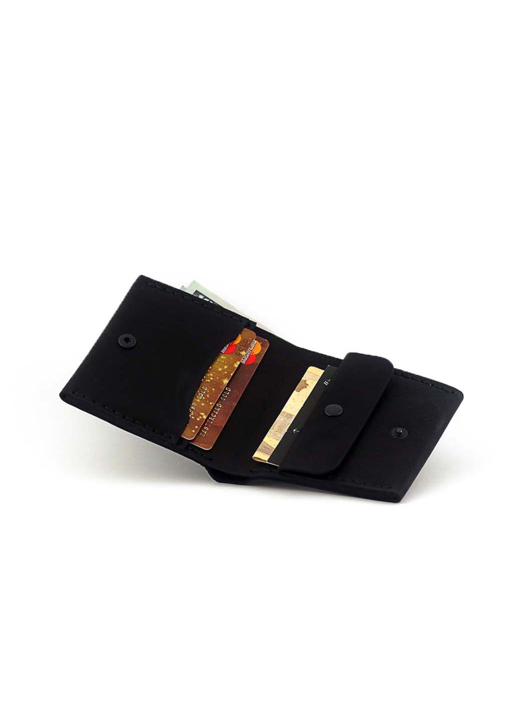 Мужской кошелек кожаный на кнопке Wallet Square Anchor Stuff (275992284)