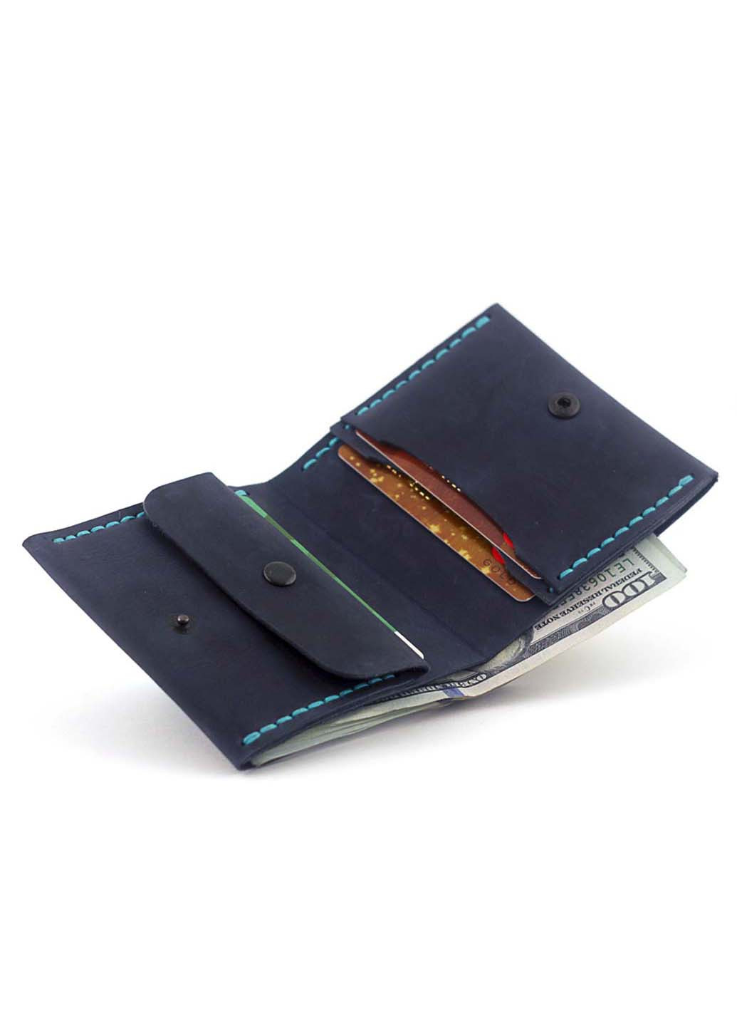 Кожаный кошелек Wallet Square с отделением для монет Anchor Stuff (275992268)