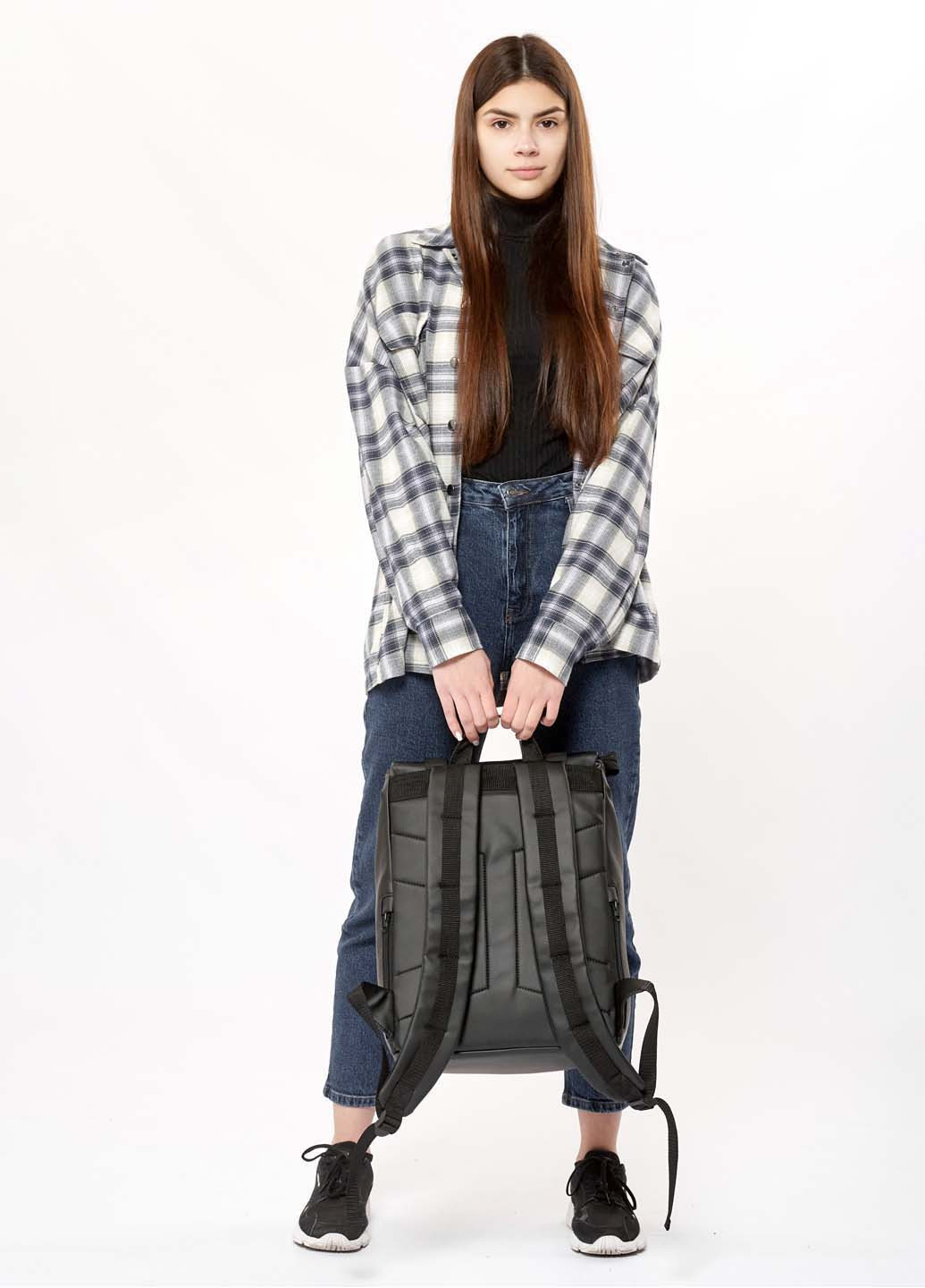 Женский рюкзак ролл Loft Zard с клапаном Sambag (275992153)