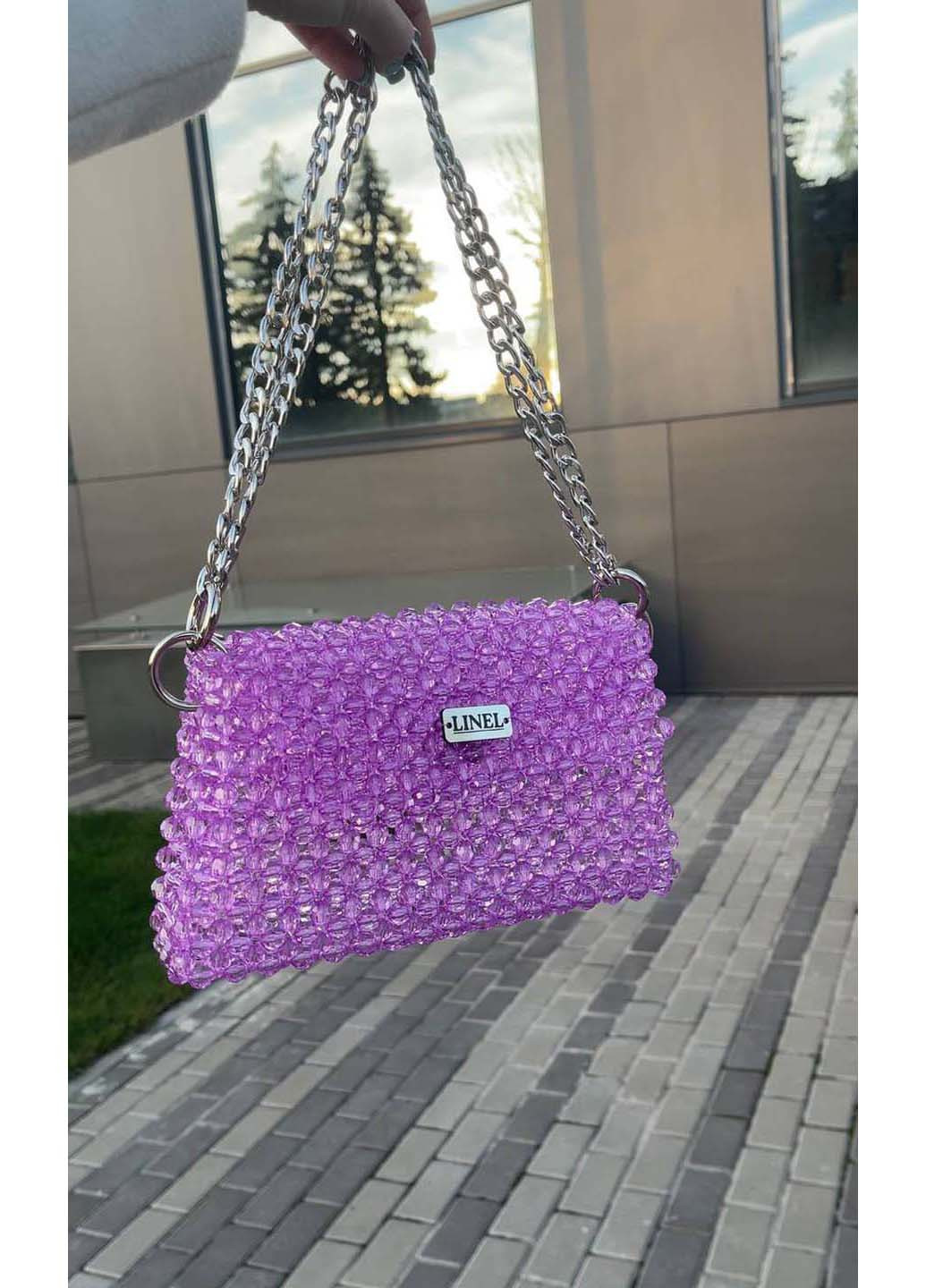 Сумка жіноча з намистин ручна робота Linel (275992350)