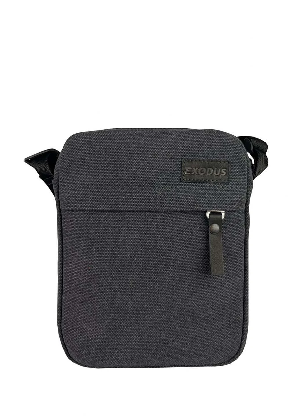 Сумка через плечо Leather Canvas P2402EX023 16 х 21 х 4 см Exodus (275992070)