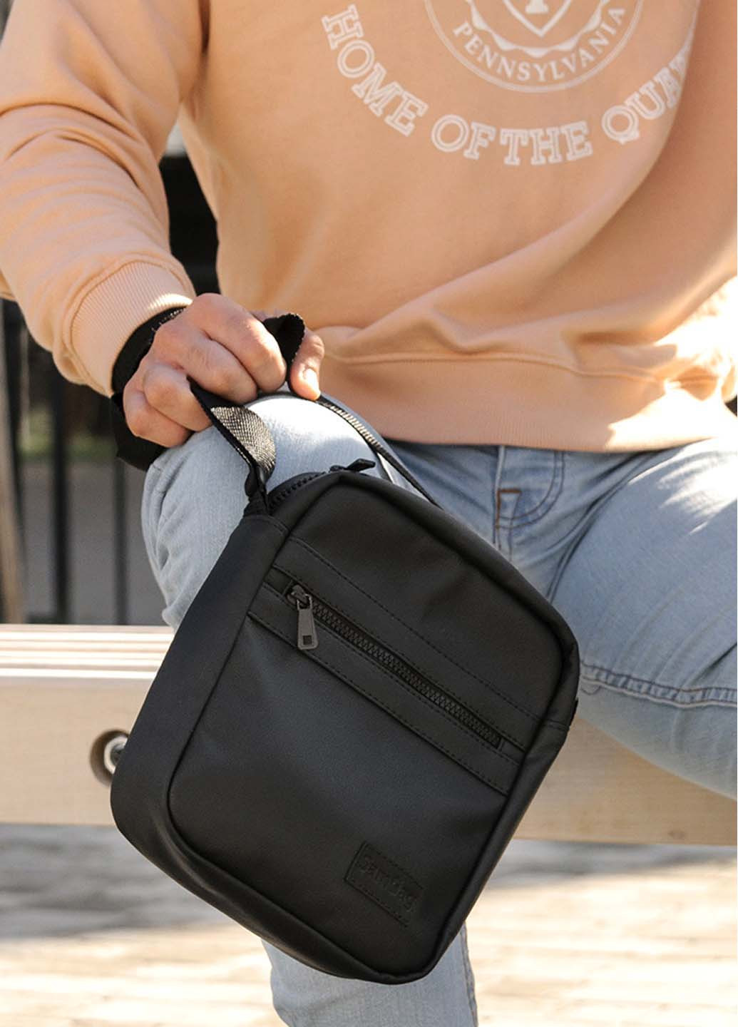 Чоловічі сумки месенджер з екошкіри Makros Sambag (275992004)