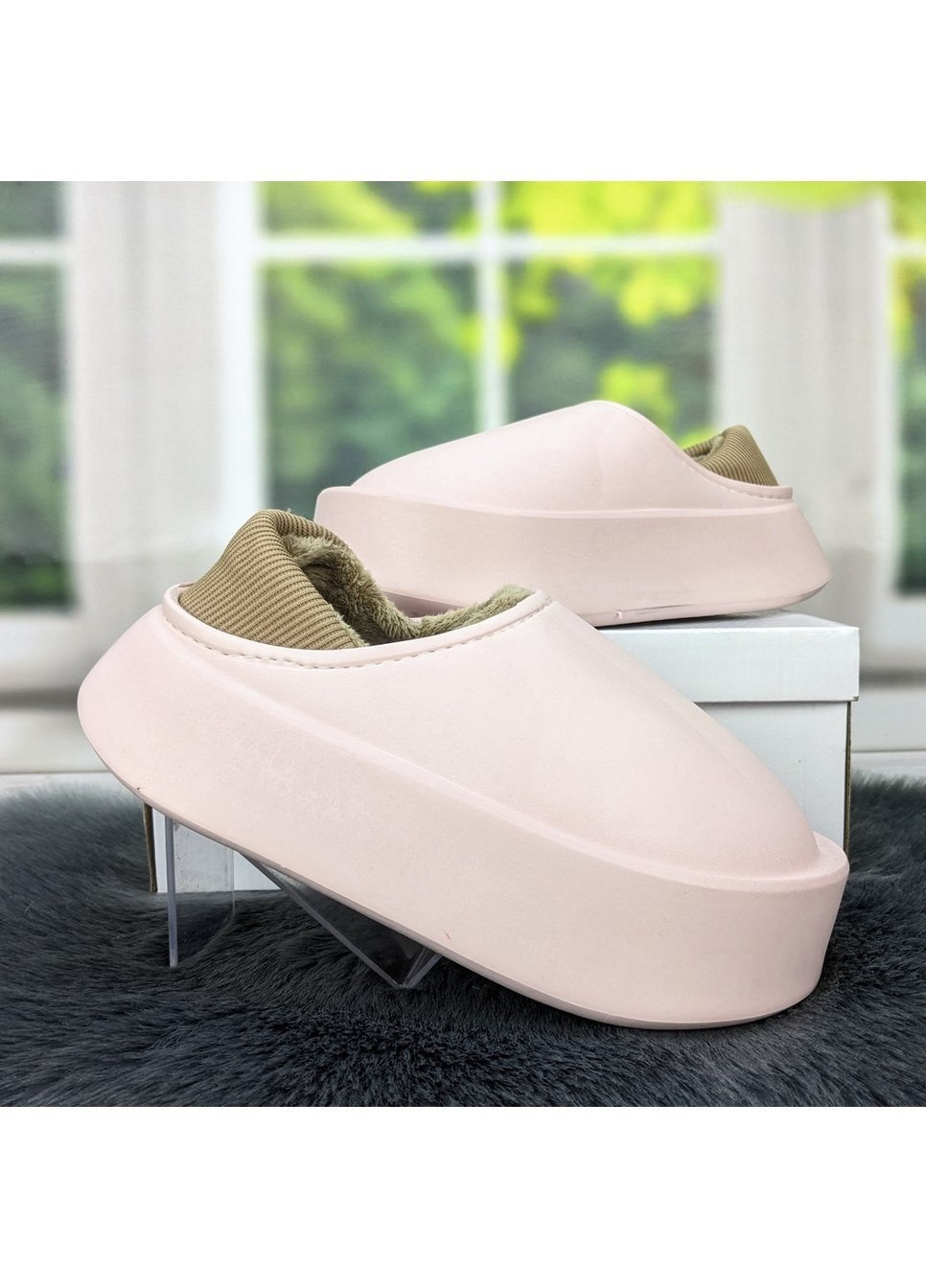 Галоши пена c мягким задником женские Progress (275993124)