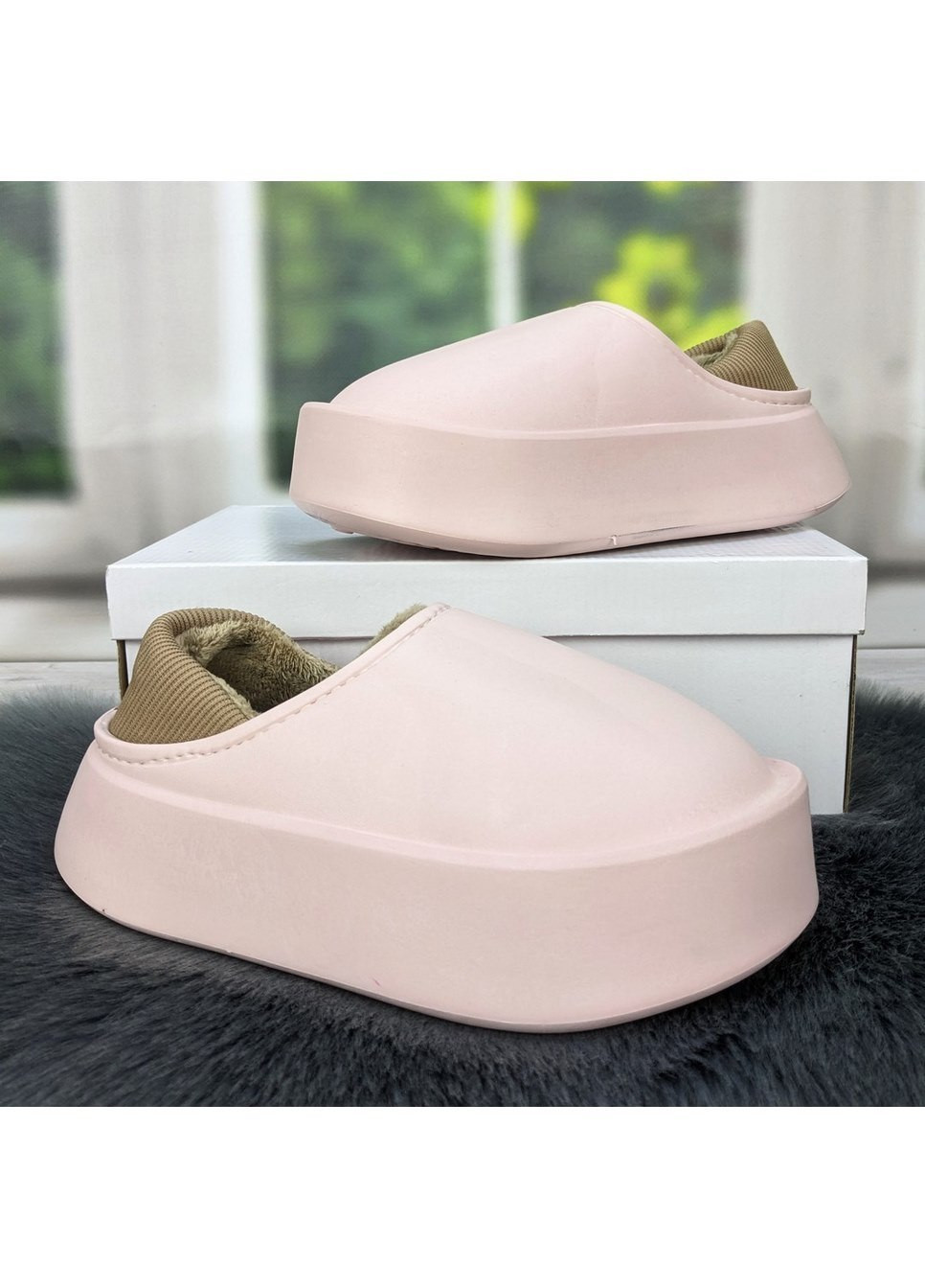 Галоши пена c мягким задником женские Progress (275993124)