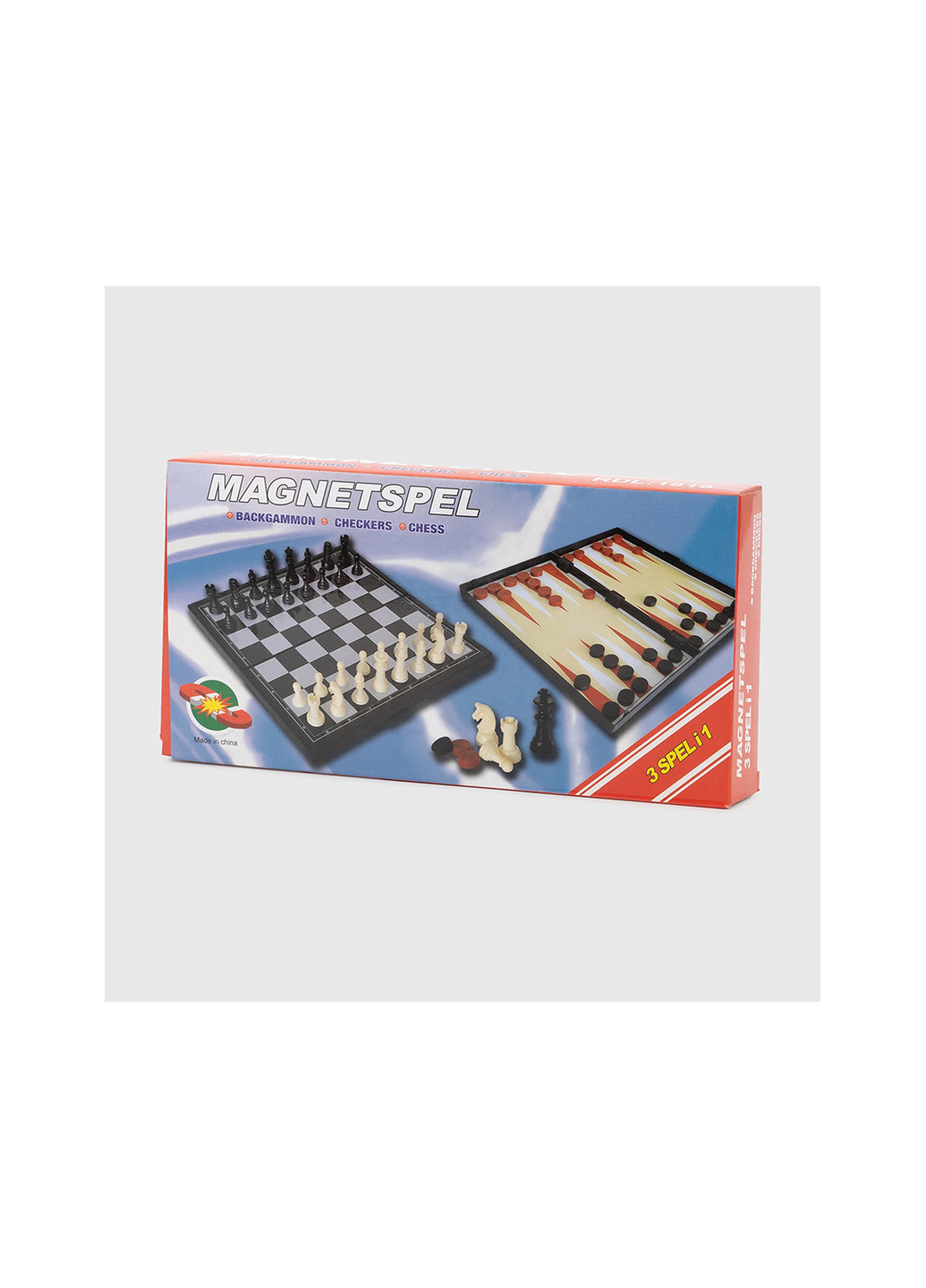 Шахматы магнитные 3в1 1818 No Brand (275997316)
