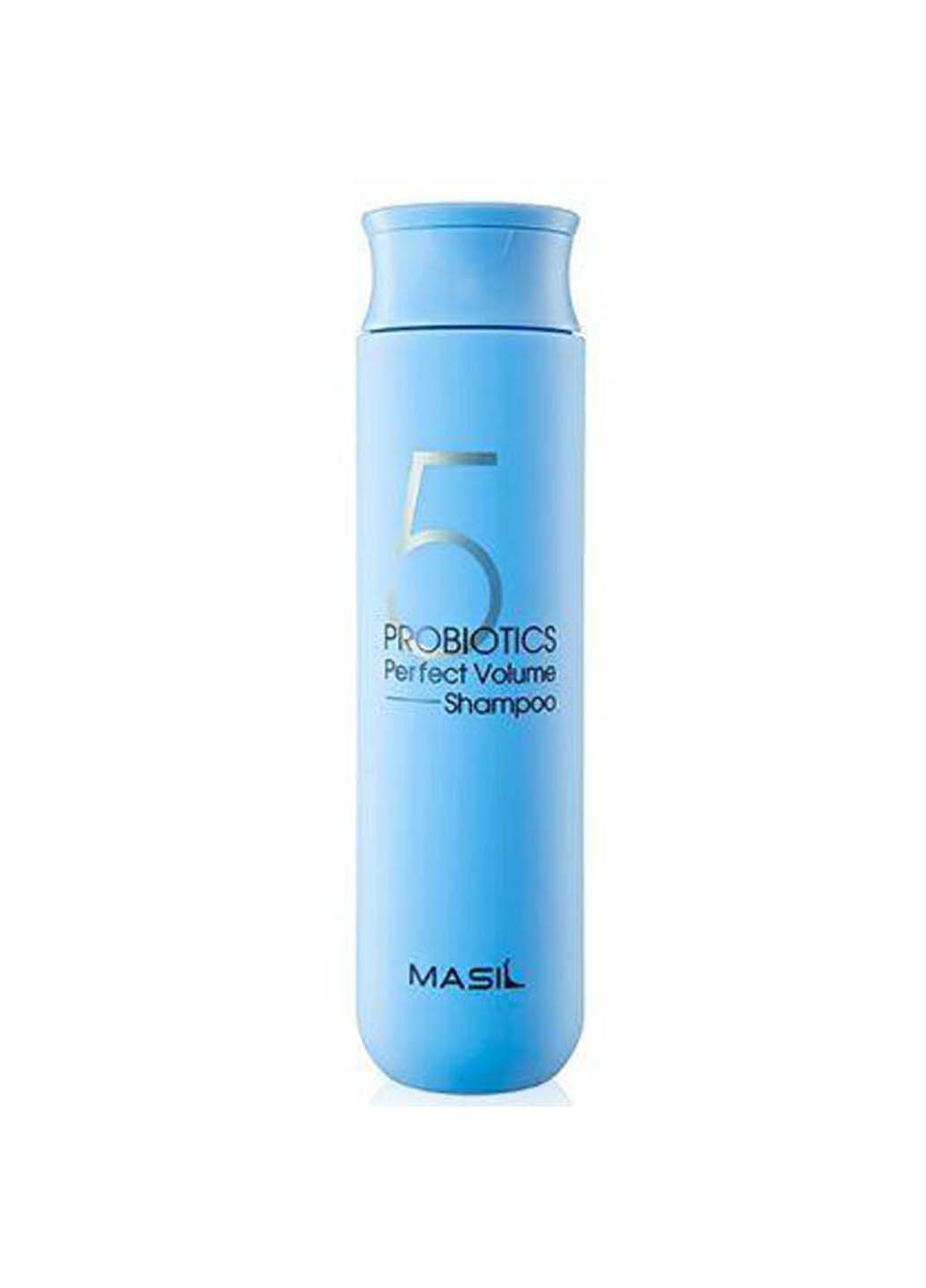 Шампунь з пробіотиками для ідеального об'єму волосся 5 Probiotics Perfect Volume Shampoo 300 мл MASIL (276057211)