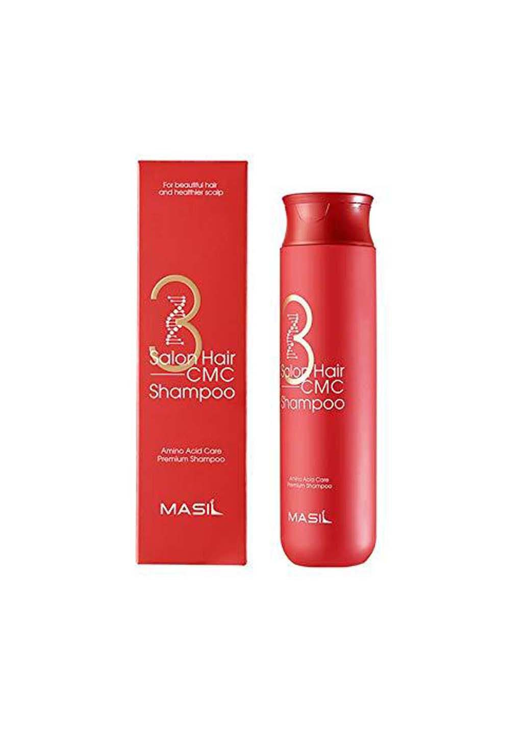 Восстанавливающий шампунь с аминокислотным комплексом 3 Salon Hair CMC Shampoo 300 мл MASIL (276057207)
